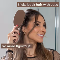 Soft Boar Bristle Hair Brush - Boars Hair Brush For Women, Boar Bristle Brush For Fine Hair, Boar Brush For Fine Hair, Boar Hair Brush Women, Hair