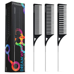 Dreamweaver Highlighting Comb Set â Rat Tail Hair Comb With Metal Tail, Hairdressing Comb For Hair Colour, Hair Combs, Metal Comb For Hair,