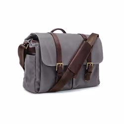 ONA Brixton Messenger Bag Shoulder Sling Camera Lens 13'' Laptop Case - Smoke