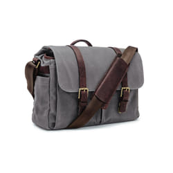 ONA Brixton Messenger Bag Shoulder Sling Camera Lens 13'' Laptop Case - Smoke