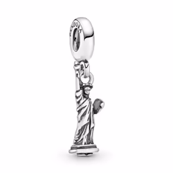 PANDORA New York Statue of Liberty Dangle Charm Bracelet Charm Moments Bracelets - Stunning Women's Jewelry - Gift for Women ...