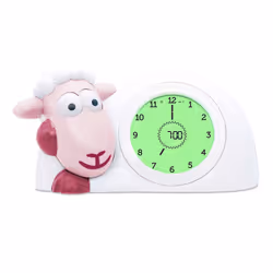 ZAZU Sam, Digital alarm clock, White, LCD, Multicolour, AC/Battery, AA