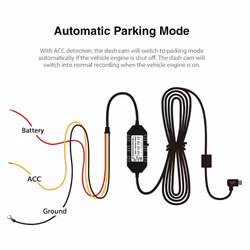 VIOFO HK3 3-Wire Hardwire Cable for A129 / A119 V3 Dash Cam