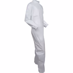 KleenGuard A40 Liquid & Particle Protection Coveralls (44304)  Zipper Front  White  XL (Qty 25)