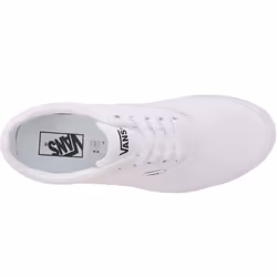 Vans Mens Doheny Low Top Casual Canvas Trainers Sneakers Shoes - Triple White - 9, Triple White