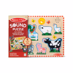 MPZ WPZ Farm Anml Sound Pzl8Pc GML