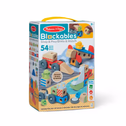 Melissa & Doug Blockables Vehicles Snap And Play, Mix And Match Connectable Wooden Building Blocks Play Set Toy for Preschool Boys And Girls (54 Pcs) - FSC Certified - Additional view 3