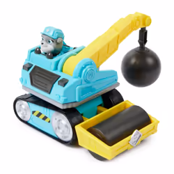 Rubble & Crew , Motor’s Wrecking Ball Toy Truck with Action Figure and Movable Construction Toys, Kids Toys for Ages 3 and Up - Additional view 5