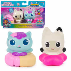 Gabby's Dollhouse Gabby Cat Bath Squirters, Bath squirt toy, Boy/Girl, 3 yr(s), Multicolour