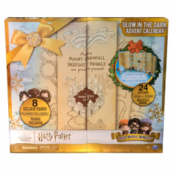 Wizarding World Harry Potter Glows in the Dark Advent Calendar, Box, Freestanding, Multicolour