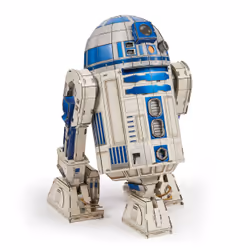 4D Build, Star Wars R2-D2 Cardstock Model Kit 201 Pcs | Star Wars Toys Desk Decor | Building Toys | 3D Model Kits for Adults ...