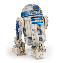 4D Build, Star Wars R2-D2 Cardstock Model Kit 201 Pcs | Star Wars Toys Desk Decor | Building Toys | 3D Model Kits for Adults & Teens 12+