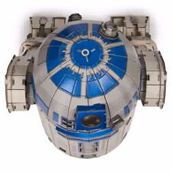 4D Build, Star Wars R2-D2 Cardstock Model Kit 201 Pcs | Star Wars Toys Desk Decor | Building Toys | 3D Model Kits for Adults & Teens 12+ - Additional view 6