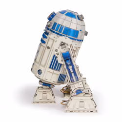 4D Build, Star Wars R2-D2 Cardstock Model Kit 201 Pcs | Star Wars Toys Desk Decor | Building Toys | 3D Model Kits for Adults & Teens 12+ - Additional view 7
