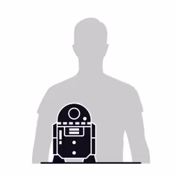 4D Build, Star Wars R2-D2 Cardstock Model Kit 201 Pcs | Star Wars Toys Desk Decor | Building Toys | 3D Model Kits for Adults & Teens 12+ - Additional view 8