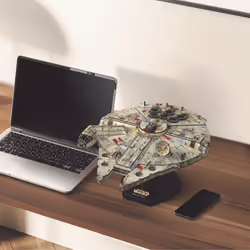 4D Build, Star Wars Millennium Falcon 3D Model Kit 223 Pcs | Star Wars Toys Desk Decor | Building Toys | Paper Model Kits for Adults & Teens 12+ - Additional view 5