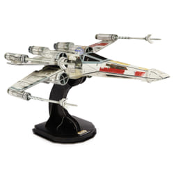 4D Build, Star Wars T-65 X-Wing Starfighter 3D Model Kit 160pc | Star Wars Toys Desk Decor | Building Toys | Paper Model Kits for Adults & Teens 12+