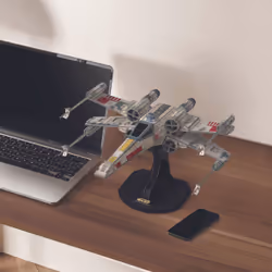 4D Build, Star Wars T-65 X-Wing Starfighter 3D Model Kit 160pc | Star Wars Toys Desk Decor | Building Toys | Paper Model Kits for Adults & Teens 12+