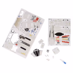 4D Build, Star Wars T-65 X-Wing Starfighter 3D Model Kit 160pc | Star Wars Toys Desk Decor | Building Toys | Paper Model Kits for Adults & Teens 12+