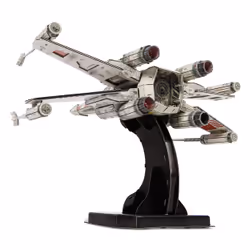 4D Build, Star Wars T-65 X-Wing Starfighter 3D Model Kit 160pc | Star Wars Toys Desk Decor | Building Toys | Paper Model Kits for Adults & Teens 12+ - Additional view 6