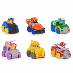 PAW Patrol : Pup Squad Racers, 6-Piece Vehicle Gift Set, Kids Toys for Boys & Girls Ages 3 and Up