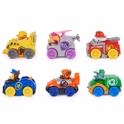 PAW Patrol : Pup Squad Racers, 6-Piece Vehicle Gift Set, Kids Toys for Boys & Girls Ages 3 and Up