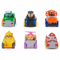 PAW Patrol : Pup Squad Racers, 6-Piece Vehicle Gift Set, Kids Toys for Boys & Girls Ages 3 and Up - Additional view 4