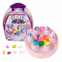 Hatchimals Alive Rainbow Hatchery, 3 yr(s), Multicolour