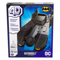 4D Build DC Batman Retro Batmobile - Additional view 4