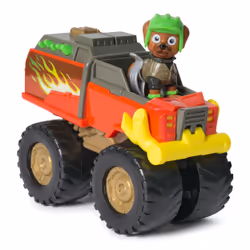 PAW Patrol : Rescue Wheels Boomer’s Monster Truck, Toy Truck with Vehicle Transformation and Collectible Action Figure, Kids Toys for Boys & Girls Ages 3+
