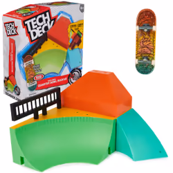 Tech Deck Quarter Bowl Ruckus, Finger board set, 6 yr(s)