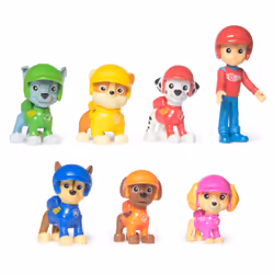 PAW Patrol : Rescue Wheels, Toy Figures Gift Pack, with 7 Collectible Action Figures, Kids Toys for Boys and Girls Ages 3 and up - Additional view 4