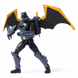 DC Comics Batman Adventures, 12-inch Night Sky Batman Action Figure with Expandable Wings, Kids Toys for Boys and Girls Age 3 and Up - Additional view 2