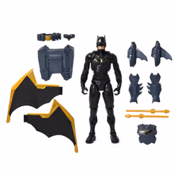 DC Comics Batman Adventures, 12-inch Night Sky Batman Action Figure with Expandable Wings, Kids Toys for Boys and Girls Age 3 and Up - Additional view 4