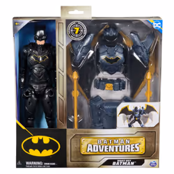 DC Comics Batman Adventures, 12-inch Night Sky Batman Action Figure with Expandable Wings, Kids Toys for Boys and Girls Age 3 and Up - Additional view 5