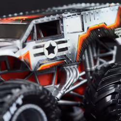 Monster Jam Marvel Iron Man Vs. War Machine - Additional view 7