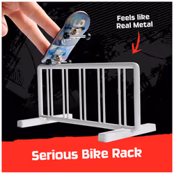 Tech Deck  Pro Series Daily Grind Pack 2.0 with Picnic Table and Bike Rack; Kids Toys for Boys Ages 6 and up (Mini Fingerboard Sold Separately)