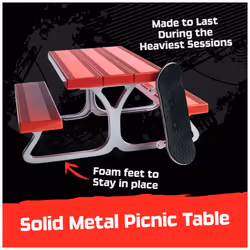 Tech Deck  Pro Series Daily Grind Pack 2.0 with Picnic Table and Bike Rack; Kids Toys for Boys Ages 6 and up (Mini Fingerboard Sold Separately)