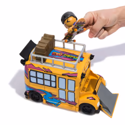 Tech Deck Sk8 Crew 2-in-1 Transforming Ultra Bus & Storage - Additional view 4
