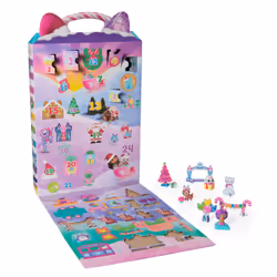 Gabby's Dollhouse DreamWorks Advent Calendar, 24 Surprise Toys with Figures, Stickers & Dollhouse Accessories, Kids Toys for  ...