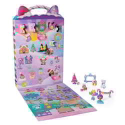 Gabby's Dollhouse DreamWorks Advent Calendar, 24 Surprise Toys with Figures, Stickers & Dollhouse Accessories, Kids Toys for Girls & Boys Ages 3+