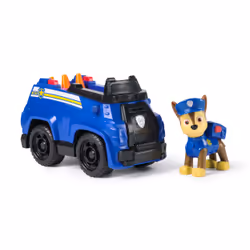 PAW Patrol , Chase’s Patrol Cruiser, Toy Car with Collectible Action Figure, Sustainably Minded Kids Toys for Boys & Girls Ag ...