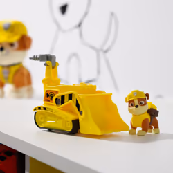 PAW Patrol , Rubble’s Bulldozer Toy Truck with Collectible Action Figure, Sustainably Minded Kids Toys for Boys & Girls Ages 3 and Up - Additional view 2