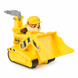 PAW Patrol , Rubble’s Bulldozer Toy Truck with Collectible Action Figure, Sustainably Minded Kids Toys for Boys & Girls Ages 3 and Up - Additional view 6