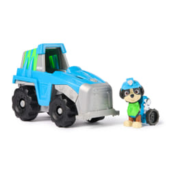 PAW Patrol , Rex’s Dinosaur Rescue Vehicle, Toy Truck with Collectible Action Figure, Sustainably Minded Kids Toys for Boys & Girls Ages 3 and Up