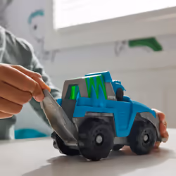 PAW Patrol , Rex’s Dinosaur Rescue Vehicle, Toy Truck with Collectible Action Figure, Sustainably Minded Kids Toys for Boys & Girls Ages 3 and Up
