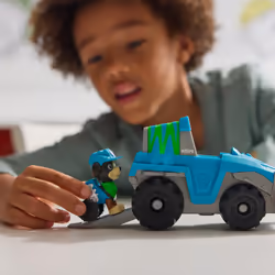 PAW Patrol , Rex’s Dinosaur Rescue Vehicle, Toy Truck with Collectible Action Figure, Sustainably Minded Kids Toys for Boys & Girls Ages 3 and Up - Additional view 4
