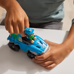 PAW Patrol , Rex’s Dinosaur Rescue Vehicle, Toy Truck with Collectible Action Figure, Sustainably Minded Kids Toys for Boys & Girls Ages 3 and Up - Additional view 5