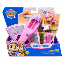 PAW Patrol : Air Rescue Skye Action Figure & Hero Claw Jet Plane with Retractable Claw, Rescue Basket & Bunny, Kids Toys for Boys & Girls Ages 3+ - Additional view 6