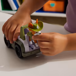PAW Patrol , Tracker’s Jungle Rescue Vehicle, Toy Truck with Collectible Action Figure, Sustainably Minded Kids Toys for Boys & Girls Ages 3 and Up